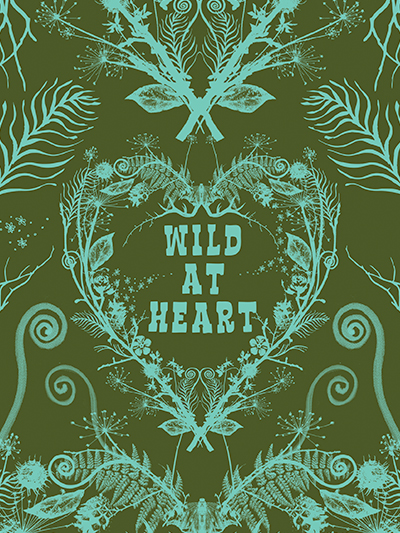 doodles notebook cover - wild at heart