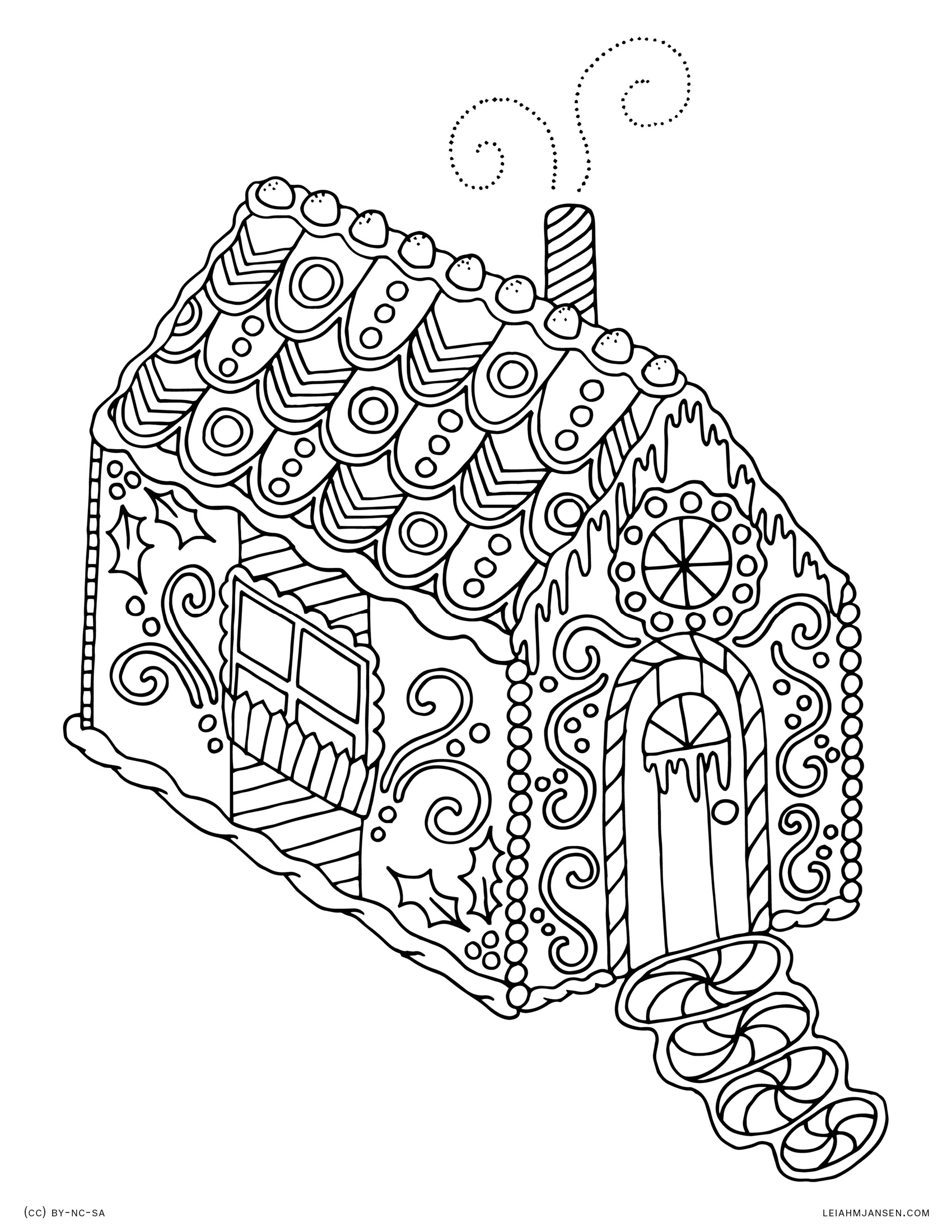 Holidays Coloring Pages 8