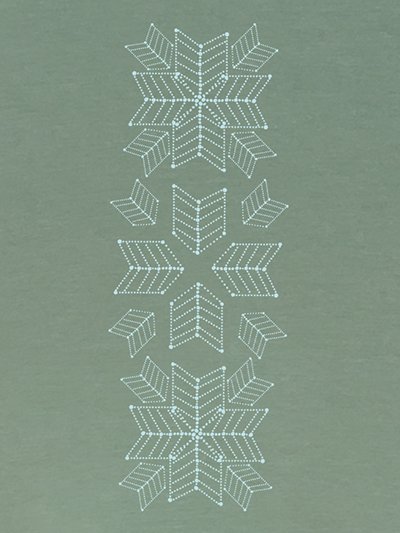 crystal dots geometric