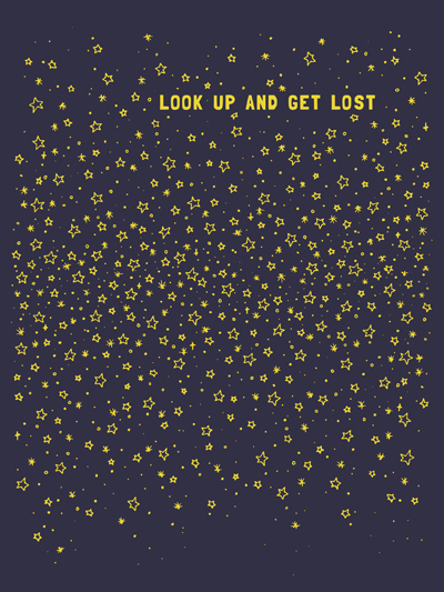 look up and get lost