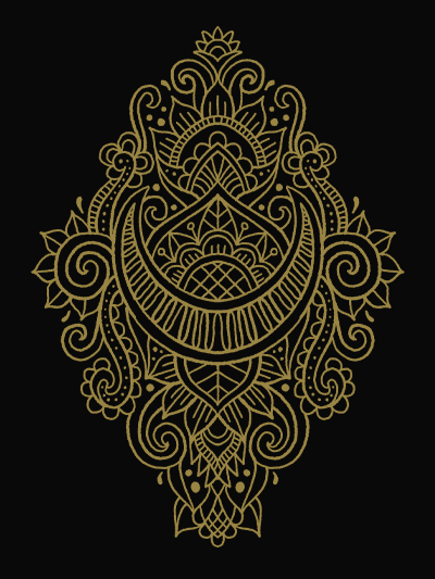 mehndi moon