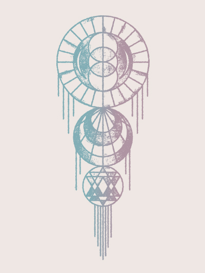 sacred geometry dreamcatcher