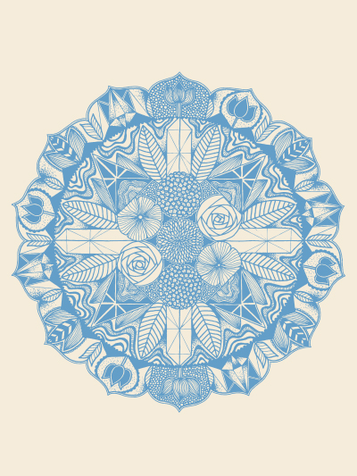 sacred place flower mandala