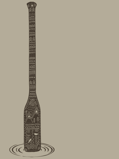 tribal paddle