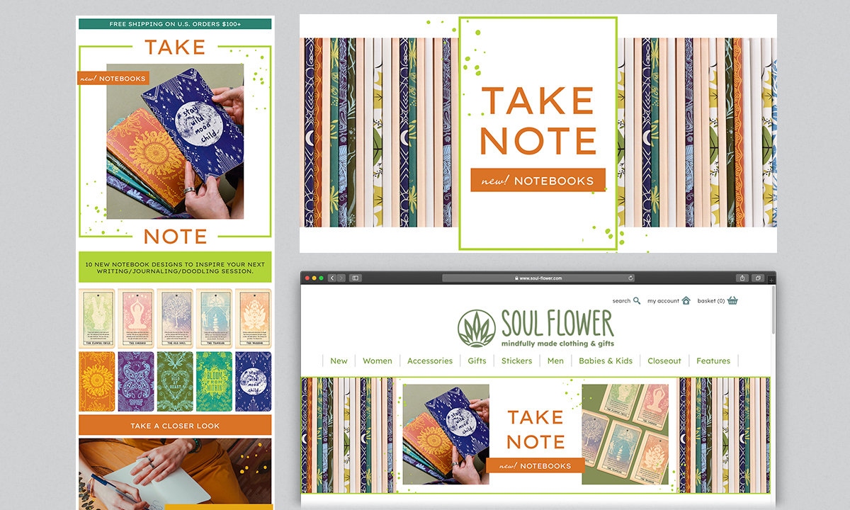 notebooks marketing